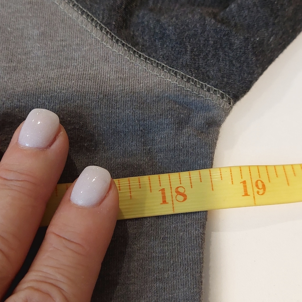 The North Face Women's Size Medium Shirt Tunic Classic Fit Ragland Tee Top Gray - Picture 8 of 9